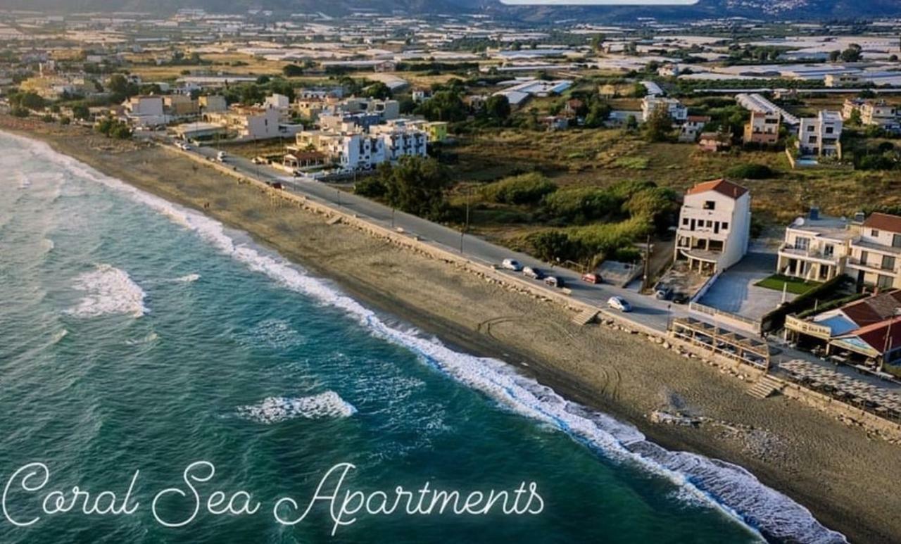 Coral Sea Apartment Kokkinos Pirgos Buitenkant foto